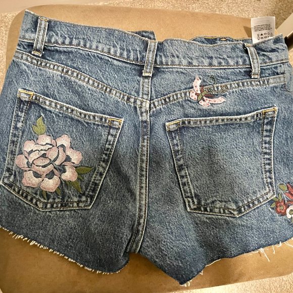 Reformation Charlie High Rise Jean Shorts - Picture 2 of 2